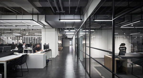 工業風格辦公空間