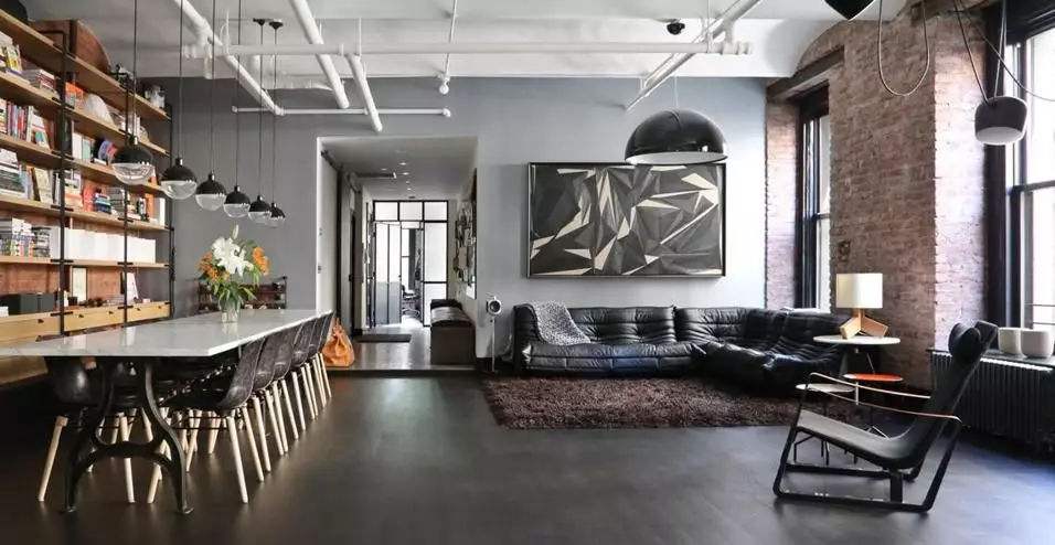 工業風格辦公空間