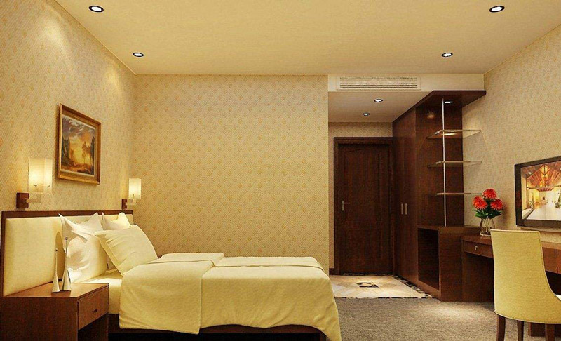 酒店客房裝修是選擇貼墻紙還是刷漆