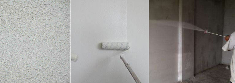 噴涂、滾涂、彈涂的施工流程及施工工藝