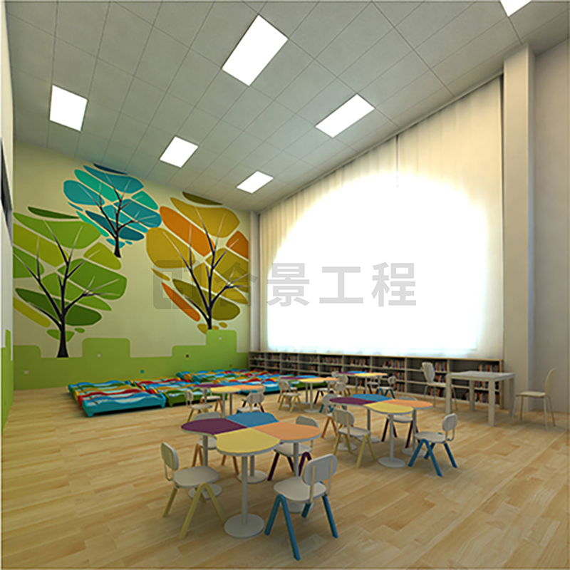 佛山市協同國際學校裝修效果圖