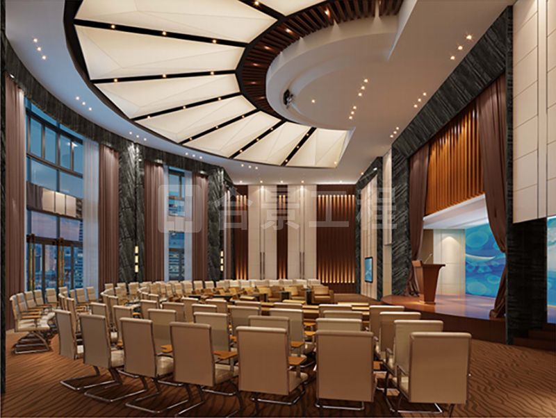 福建閩江學院新華都商學院裝修效果圖