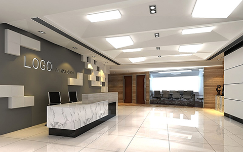 辦公室前臺(tái)應(yīng)該怎么裝修？