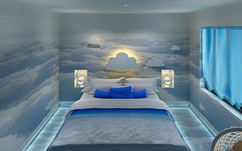 主題酒店客房裝修如何搭配色彩？