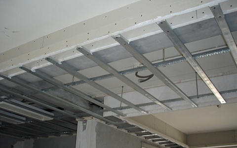 U型輕鋼龍骨紙面石膏板吊頂施工流程及要點(diǎn)