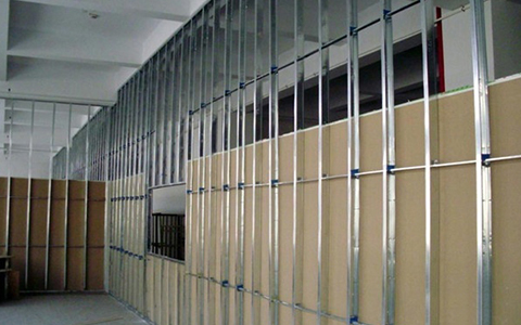 輕鋼龍骨石膏罩面板隔墻施工工藝及流程